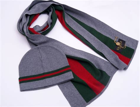 gucci wool hat and scarf set|Women's Gucci Designer Hats .